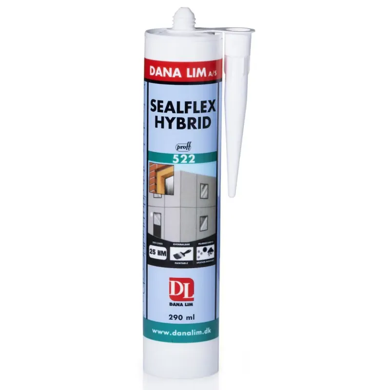 Proff Ms Byggefuge 522 Grå 290 Ml