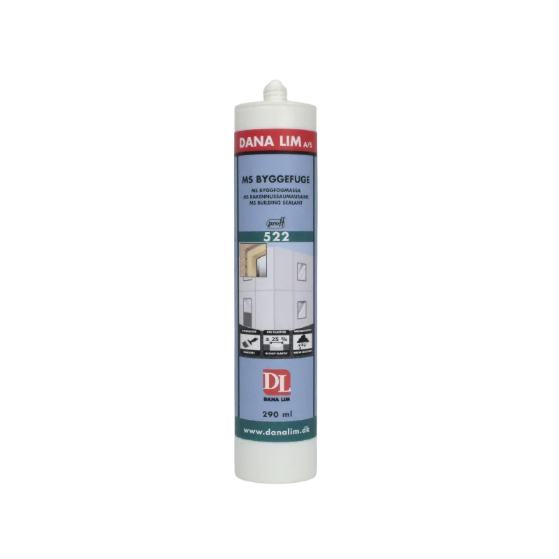 Proff Ms Byggefuge 522 Sort 290 Ml