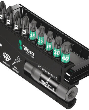Bitssæt Wera Bit-checks Impaktor