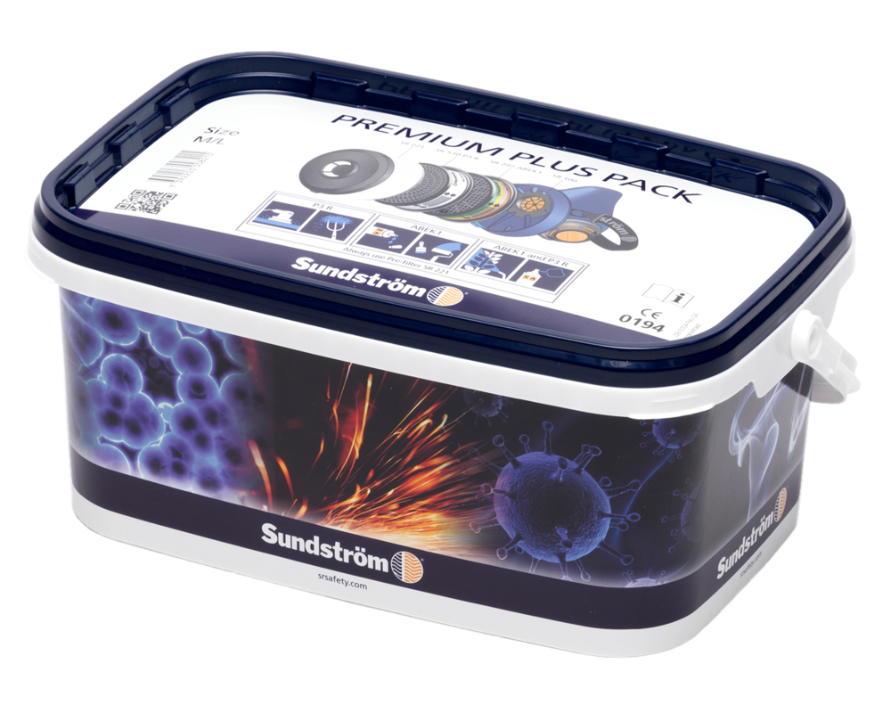 Halvmaske Sr 100     Premium Pack Plus