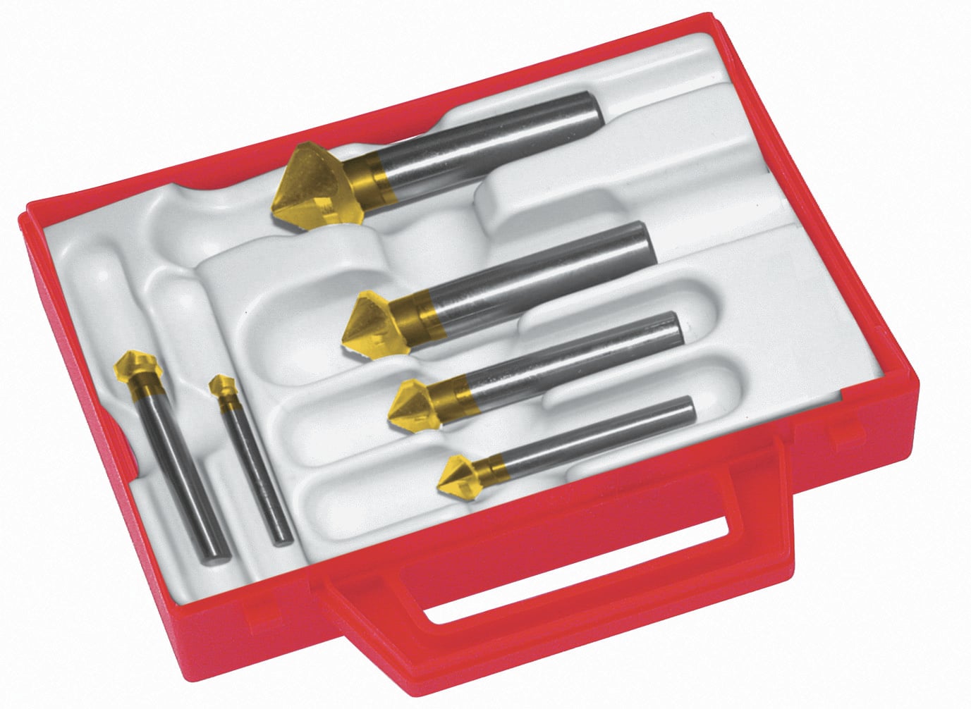 Magafor Hss-    Forsænkersæt Tin 10  -31mm