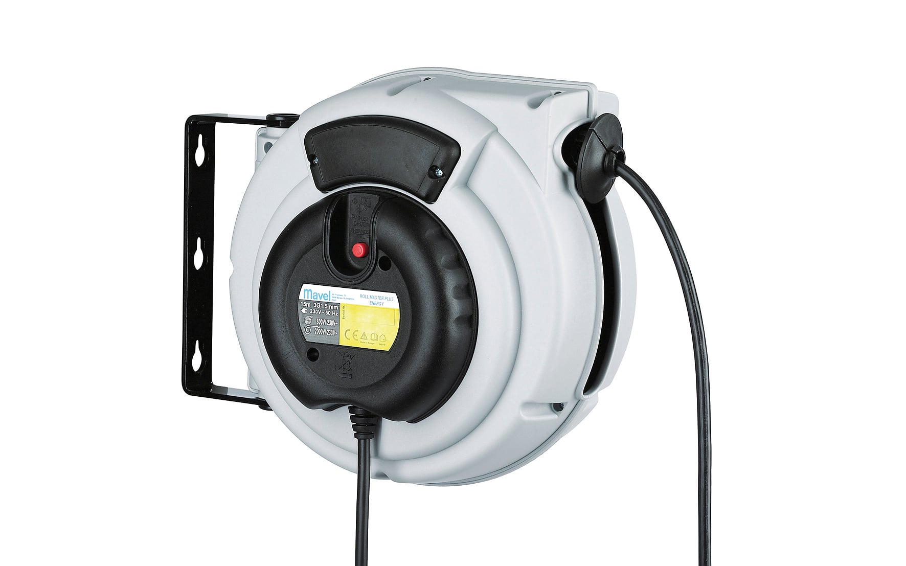 Mavel Kabelopruller 15    Inkl  Rullebremse