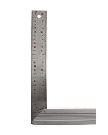 Snedkervinkel 150x120 Mm Med Kraftig Base   Aluminium