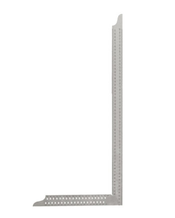 Tømrervinkel 1000x380x35 Mm Med Dobb  Skala Og Opmærk  Huller