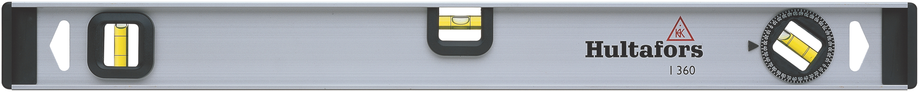 Vinkel- Og Hældningsvaterpas I360  600 Mm Og   Libeller