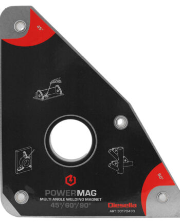 Wldpro Multivinkel Svejsemagnet Med 30â 45â 60â 90â  Vinkler  55kg 540n