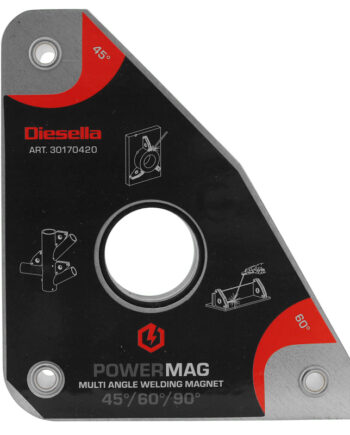 Wldpro Multivinkel Svejsemagnet Med 30â 45â 60â 90â  Vinkler  40kg 390n