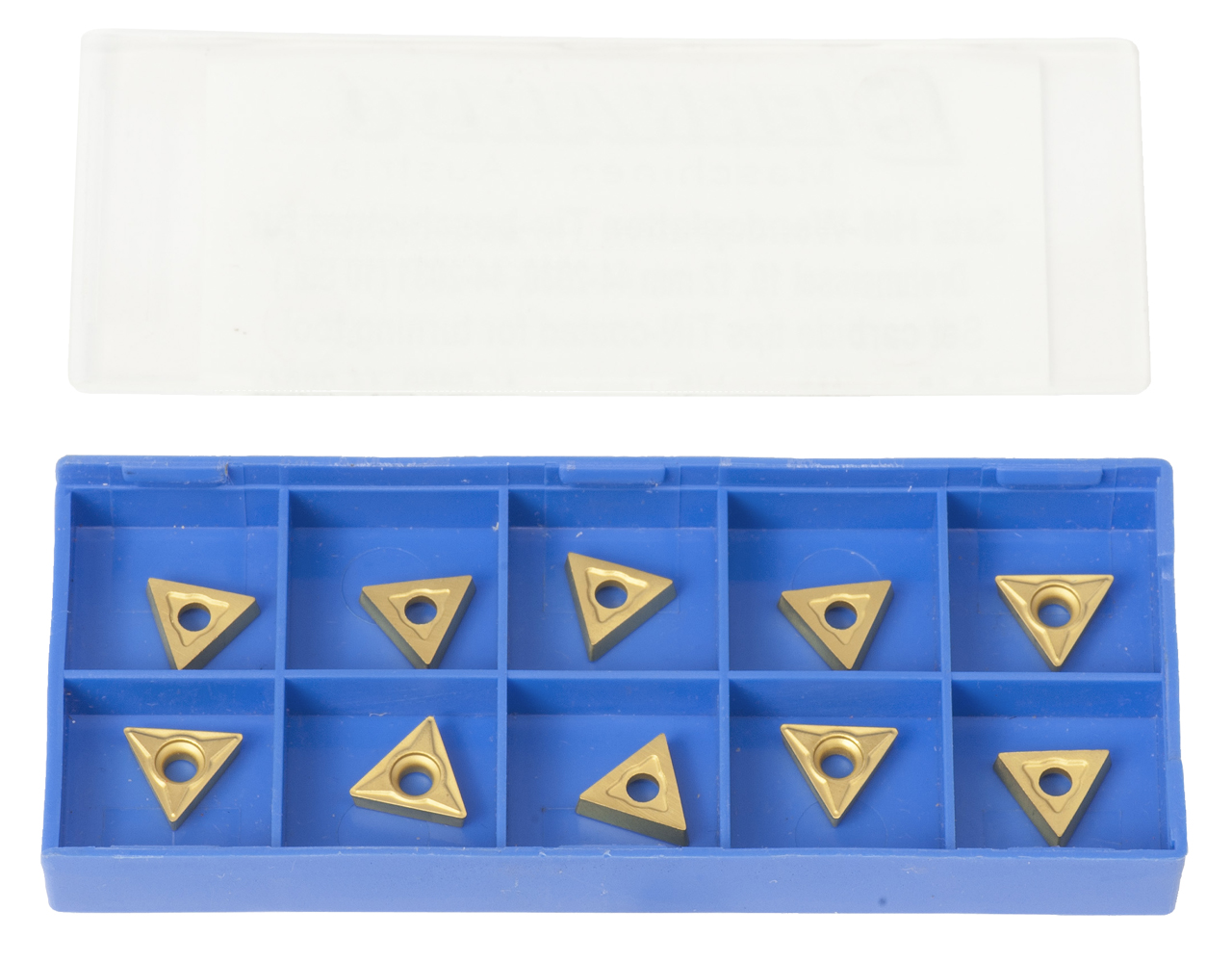 Satz Hm-wendeschneidplatten 10 Stk Für Drehmeissel 10 12 Mm
