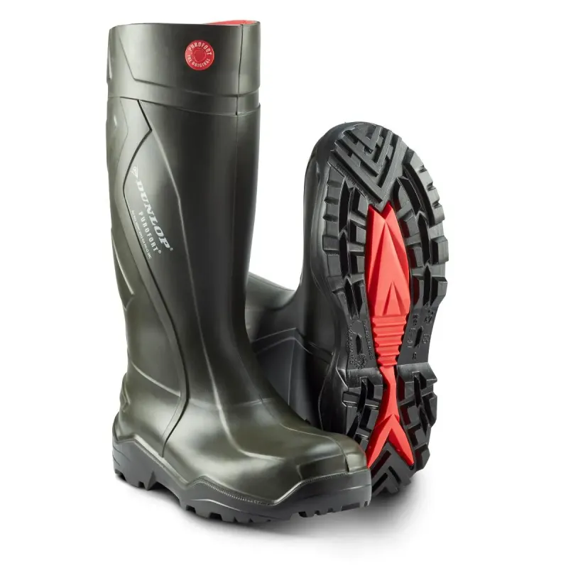 Dunlop Purofort O4 Ci Gummistøvle Grøn