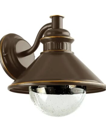 Eglo Albacete Ude Væg Brun Kobber Klar Udendørslampe 96262