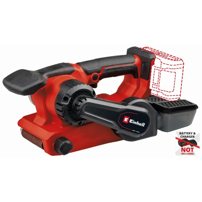 Einhell Tp-bs 18 457 Li Bl Akku Båndsliber Batteri Og Lader