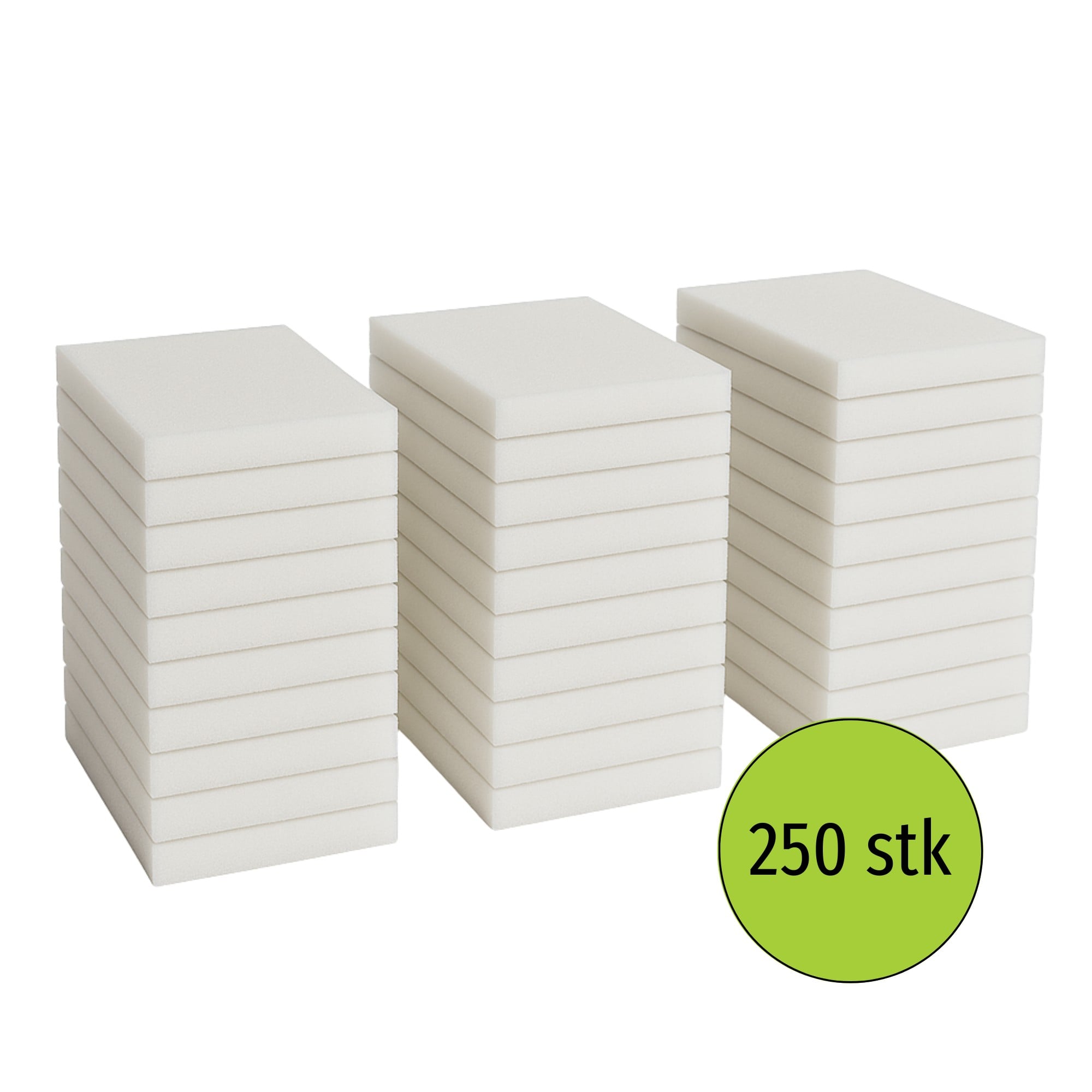 Hvide Slibesvampe 120x98x12 Mm 250 Stk Korn P120