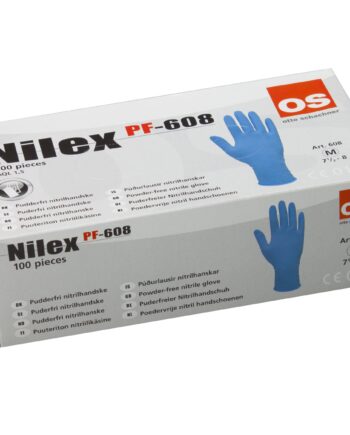 Nilex Nitril Pf  Blå Str  10