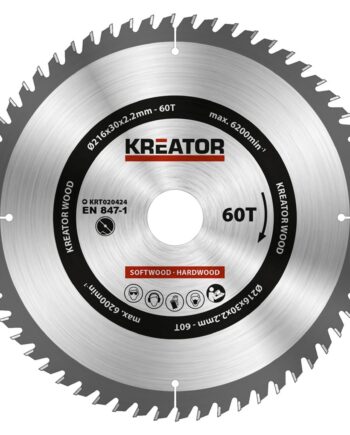 Rundsavsklinge 216 Mm 60 Hm Tænder