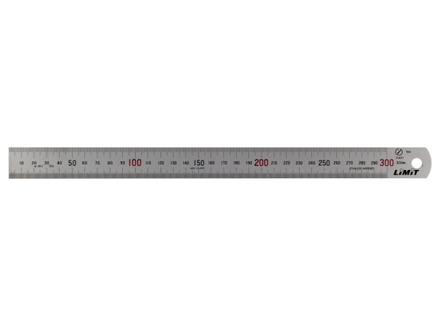 Stållineal 600 Mm Blændfri