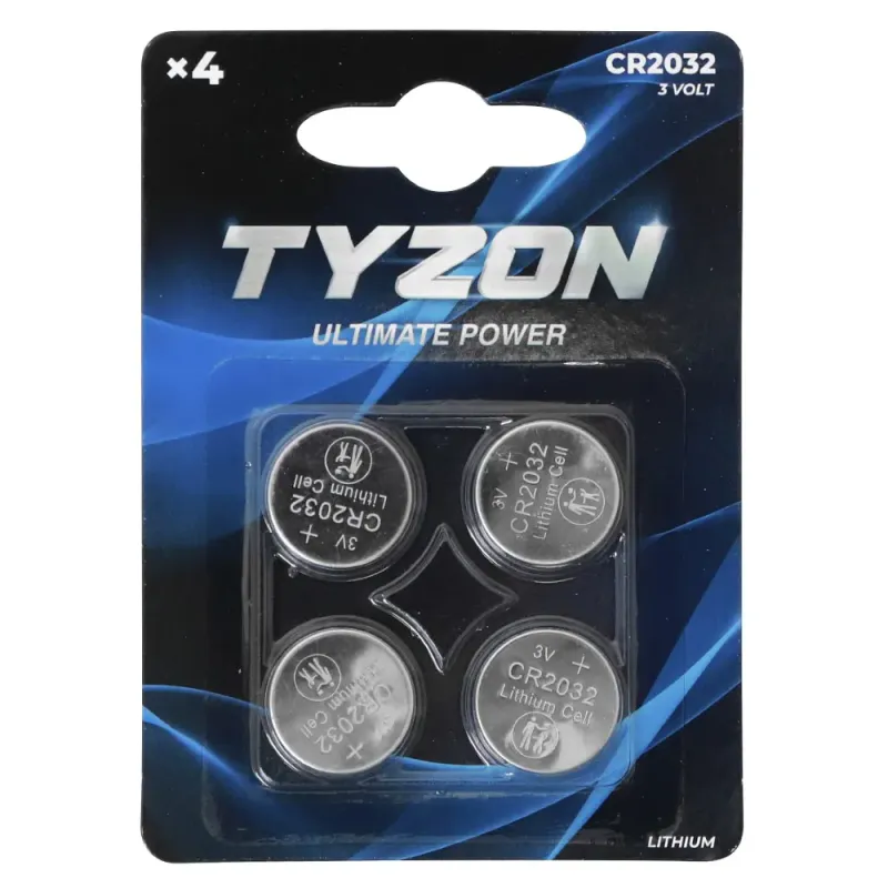 Tyzon Cr2032 Lithium-batterier -pak