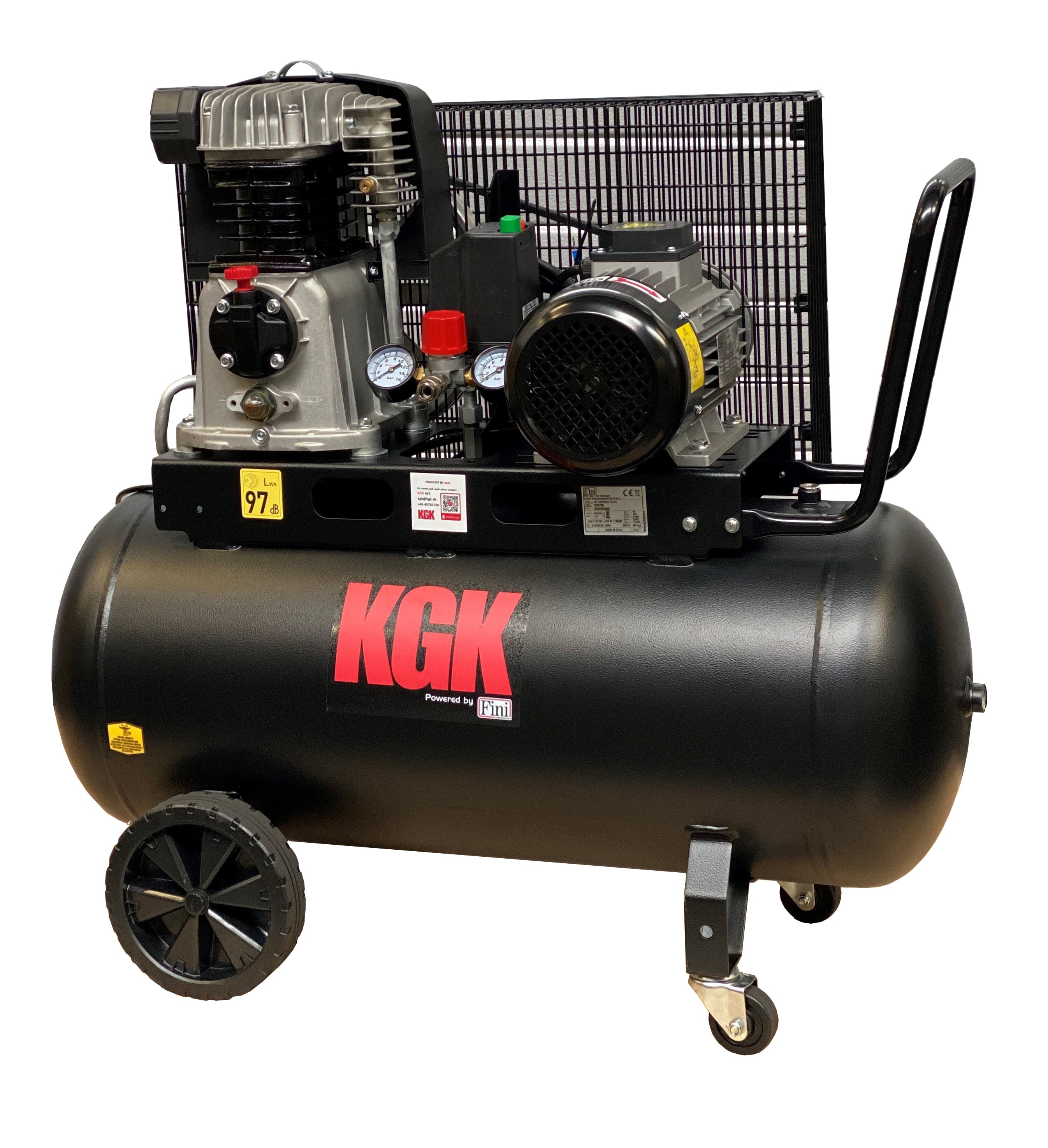 Værkstedskompressor 90 400   Hk 400v