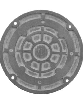 Bagstykke ø70 Mm For Måleur Med   Skruehuller