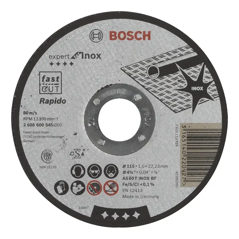 Bosch Rapido Skæreskive 115 Mm 2608600545