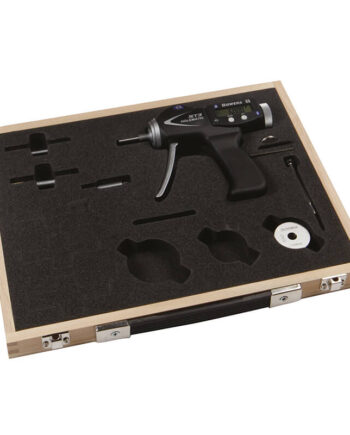 Bowers Sxth3m-bt Digital  -punkt Hurtigmålings-mikrometer Sæt  -10 Mm Med Pistolgreb Og Bluetooth