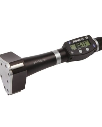 Bowers Xtd80m-bt Digital  -punkt Mikrometer 80-100 Mm Med Kontrolring
