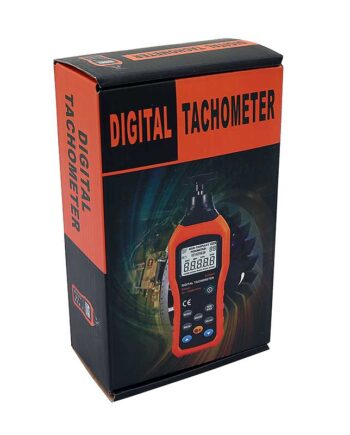 Digital Håndtachometer  Omdrejningstæller  Med Mekanisk Måling Og Data Logning