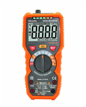 Digital Multimeter   Sand Rms 1000v 10a Med Gummikappe