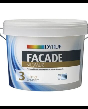 Dyrup Facade Silomur Hvid 9lt