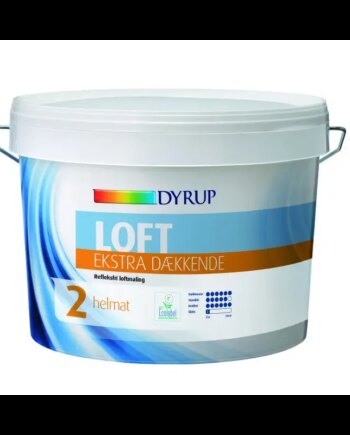 Dyrup Loft 02 Ekstra Dækkende Hvid   25lt