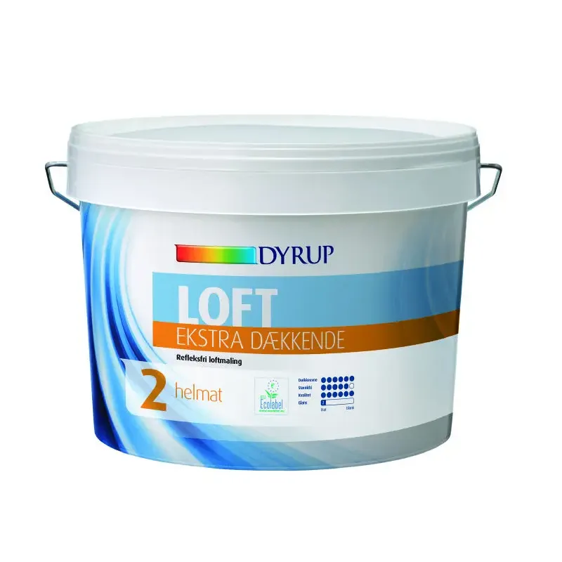Dyrup Loft 02 Ekstra Dækkende Hvid 25lt
