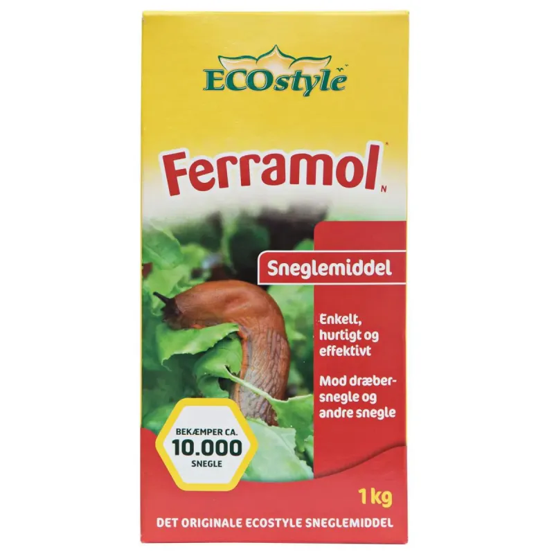 Ecostyle Sneglemiddel 1000gr Ferramol