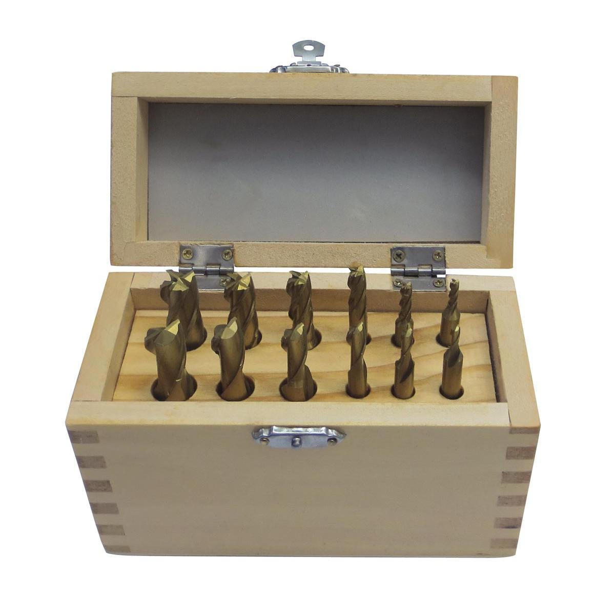 Endefræse Sæt Fss12 12 Mm Holzmann Ffs12