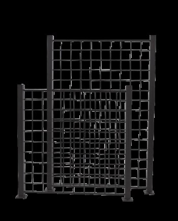 Espalie 100x100 Cm Sort Til Aluminium Stolpe 116-035