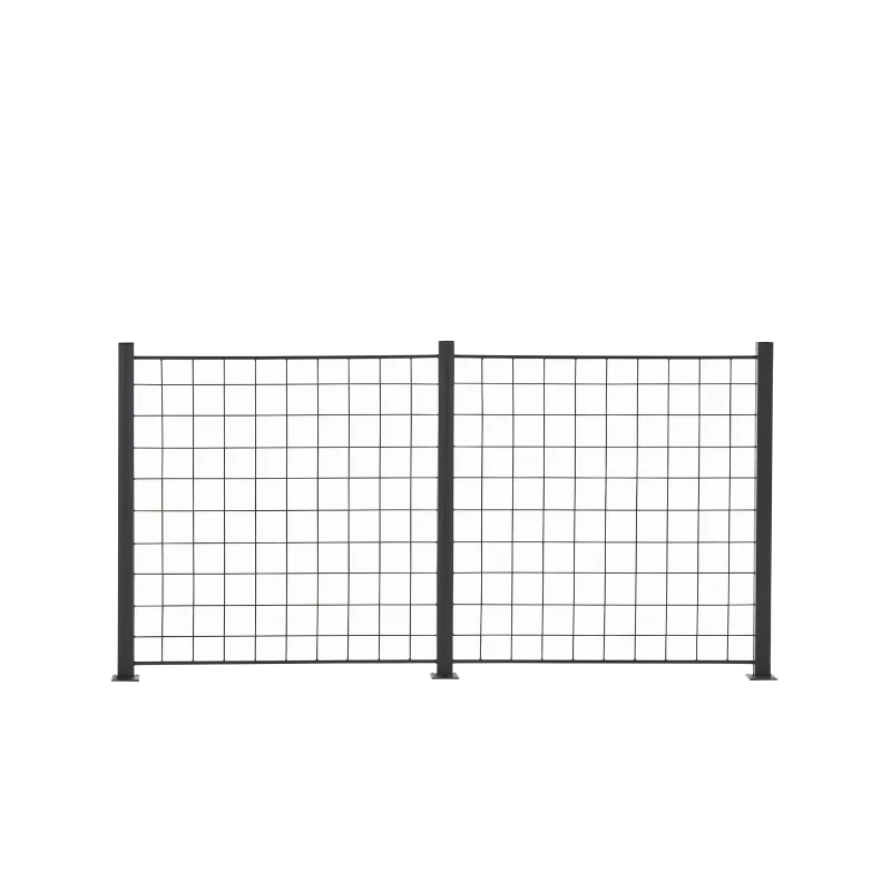 Fag Espalie Sort 100x100 Cm Inkl Alu Stolper 108 Cm 116-091