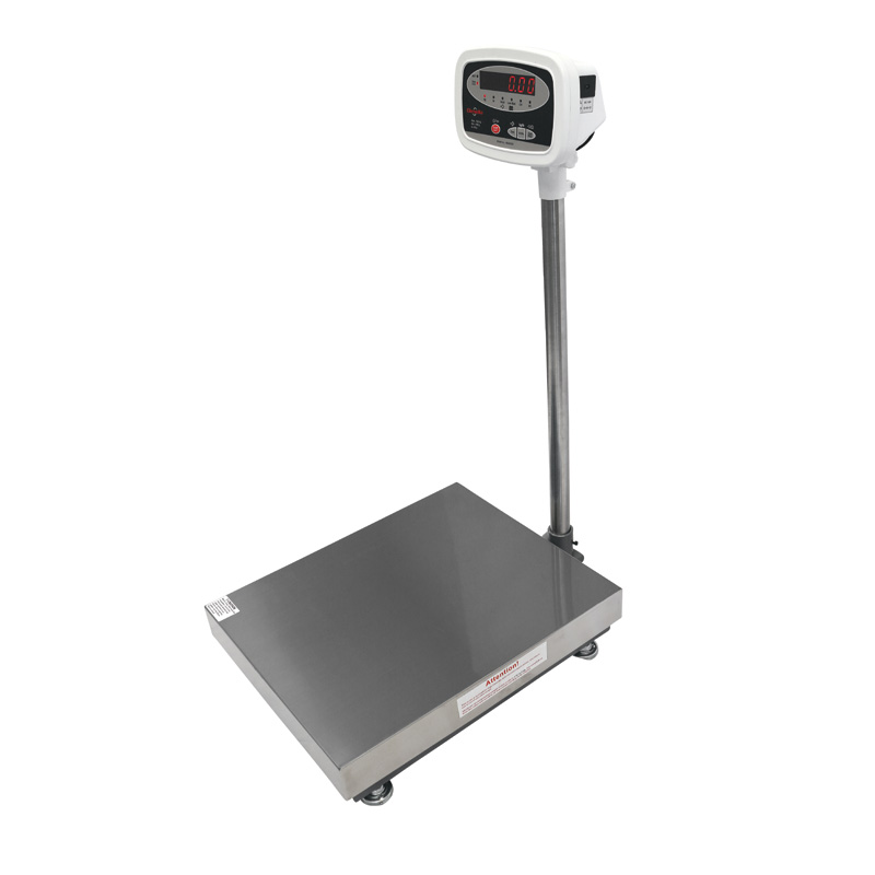Gulvvægt 60 Kg Inddeling 10 Med Led Display Og 560x458 Mm Vejeplade