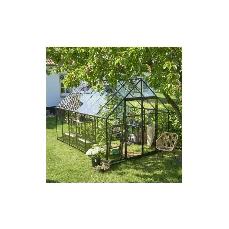 Halls Qube 812 Sort Mm Hærdet Glas F09863