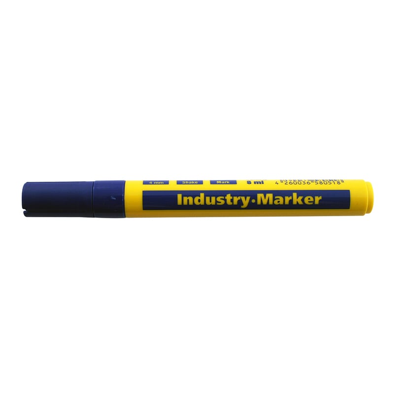 Industri Marker Mm Blå Rund Spids Model 0501