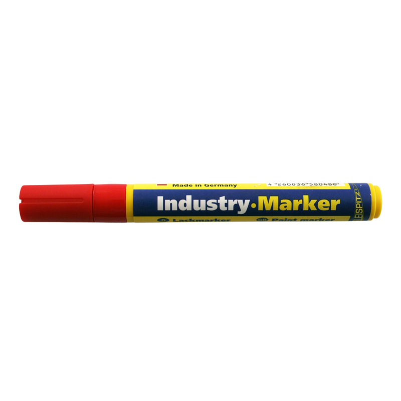 Industri Marker Mm Rød Rund Spids Model 0488
