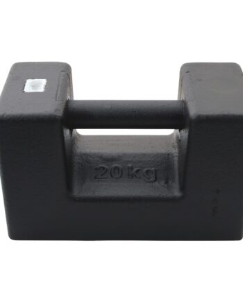 Kalibreringslod 20kg   1000mg Klasse M1 Støbejern Med Greb