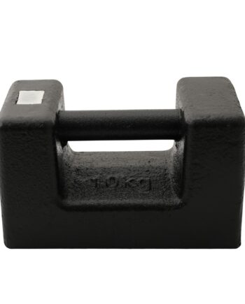 Kalibreringslod 10kg   500mg Klasse M1 Støbejern Med Greb
