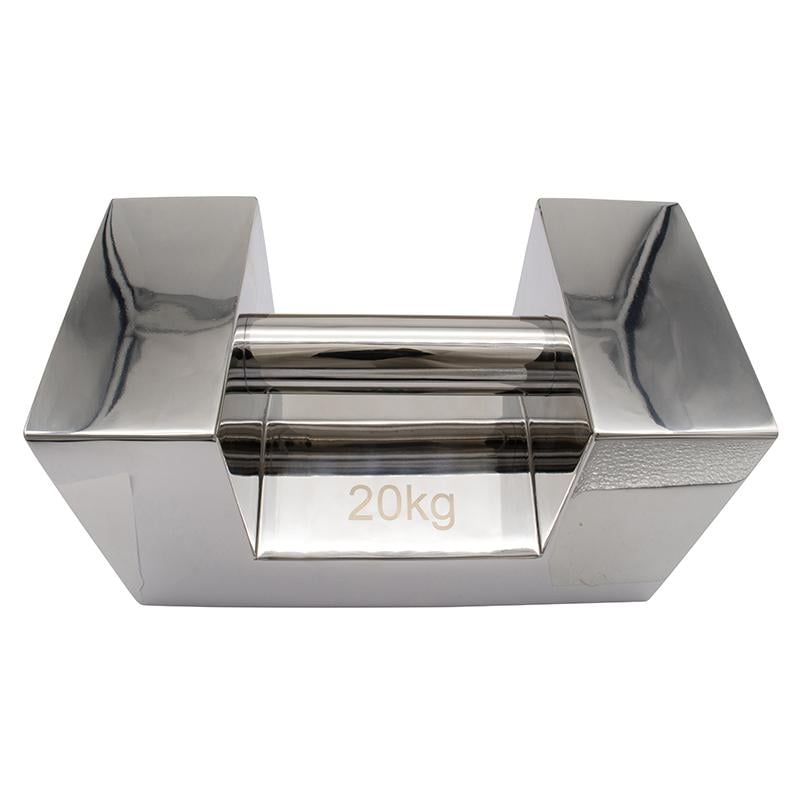 Kalibreringslod 20kg 1000mg Klasse Quot M1 Quot Rustfrit Stål Med Greb