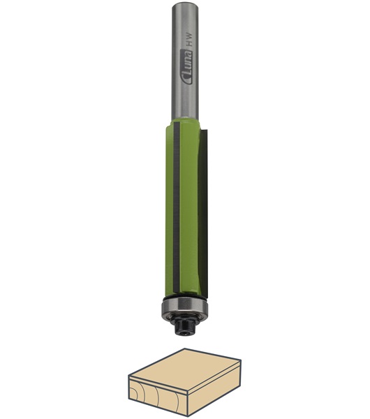Kantfræser Hm Skær ø19x32 Mm Mm Skaft