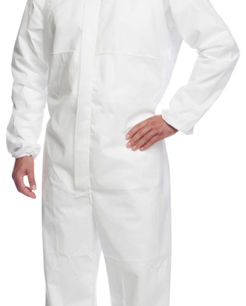 Korttidsdragt Proshield Basic Hvid Str