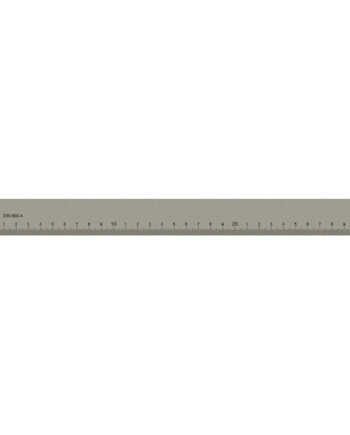 Målestav Form   1500x40x8 Mm Din 866