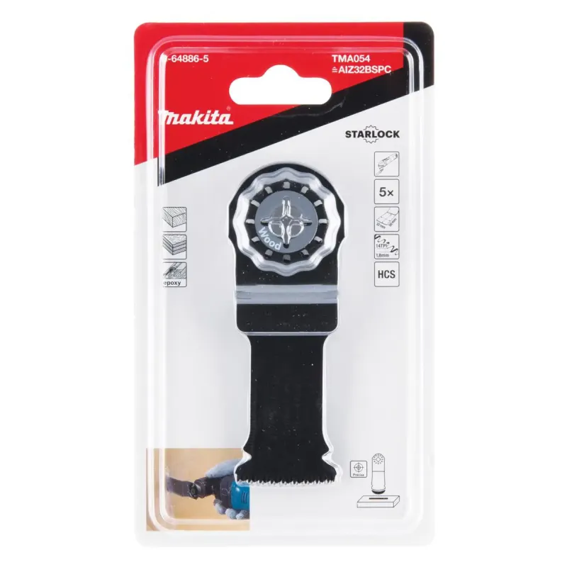 Makita Multicut Træ 32mm Aiz32bspc -64886-