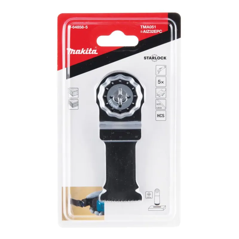 Makita Multicut Træ 32mm Aiz32epc -64858-