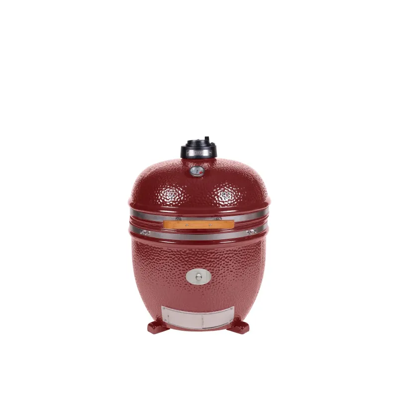 Monolith Kamado Grill Lechef Rød Standalone