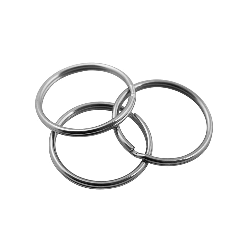 Nøglering ø38 Mm Forniklet 50 Stk Pakning