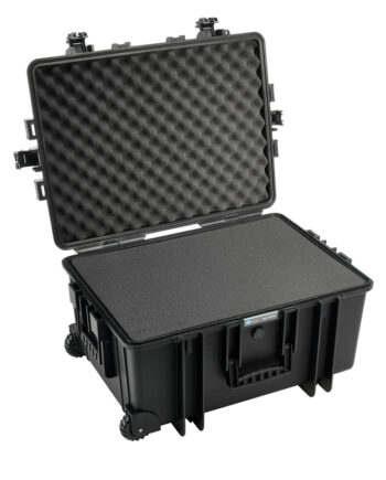 Outdoor Kuffert   Sort Med Skum Polstring 585x410x295 Mm Volume: 70     Model: 6800   Si