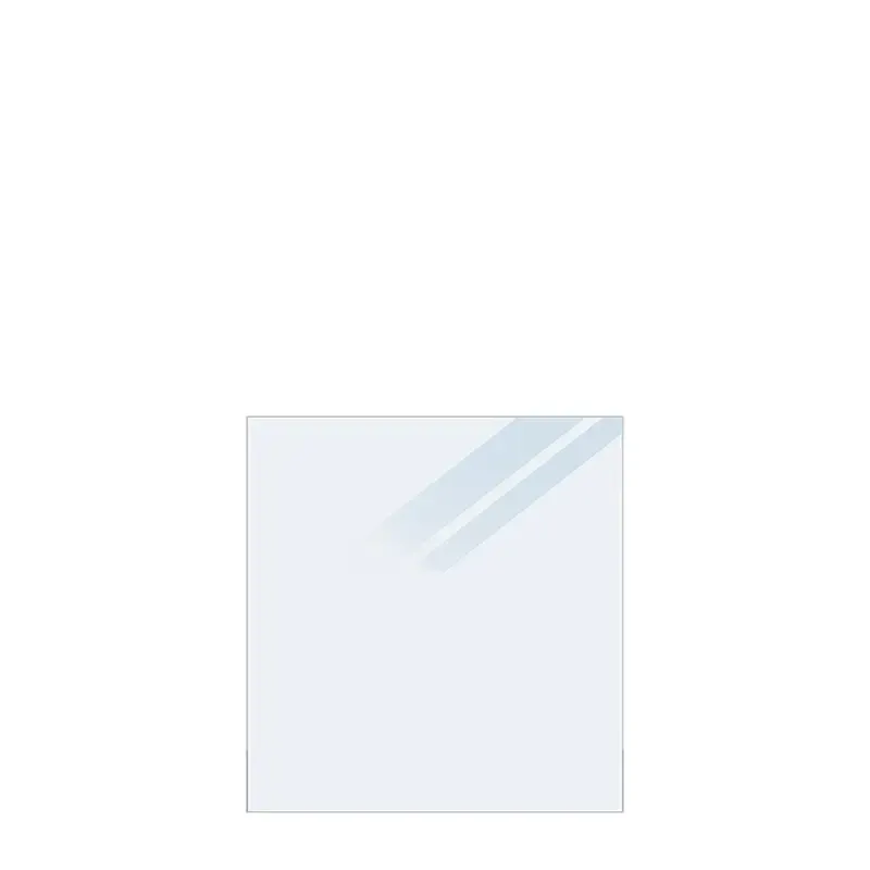 Plus Frosted Glaselement 86x91 Cm Hærdet Mm Frosted Glas 1753905
